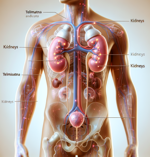 ¿Qué parte del cuerpo responde más a Telmisartan?