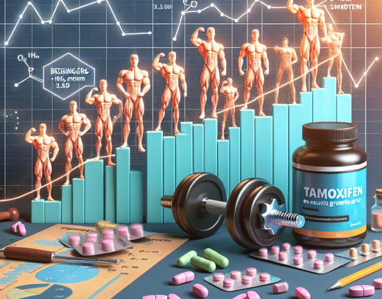 Tamoxifeno y ritmo de crecimiento muscular en principiantes