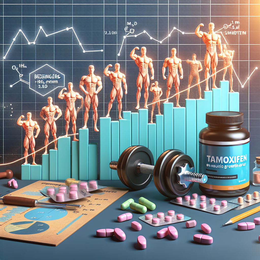 Tamoxifeno y ritmo de crecimiento muscular en principiantes