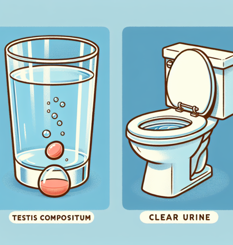 ¿Testis Compositum cambia el color de la orina?