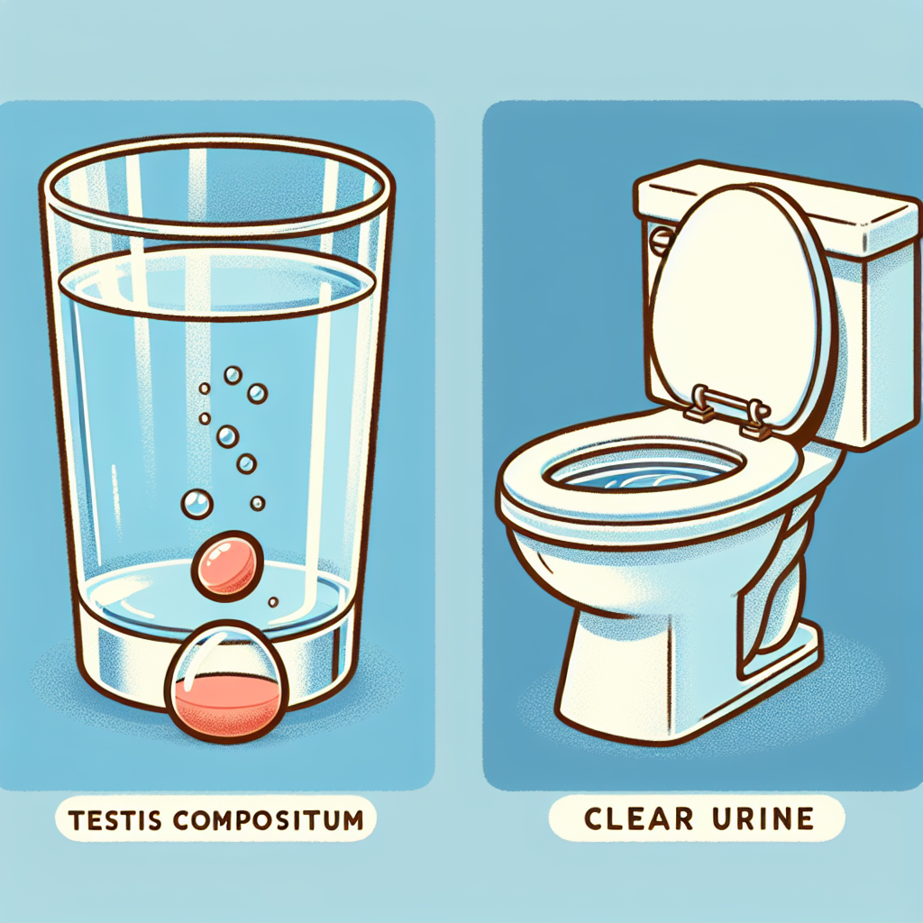 ¿Testis Compositum cambia el color de la orina?