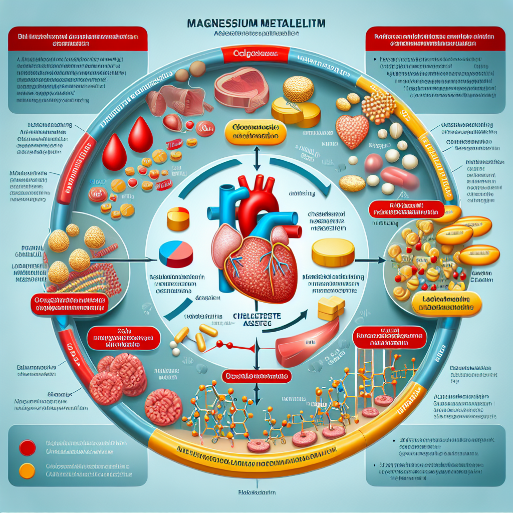 Cómo influye Colesterol - agentes reductores en el metabolismo del magnesio