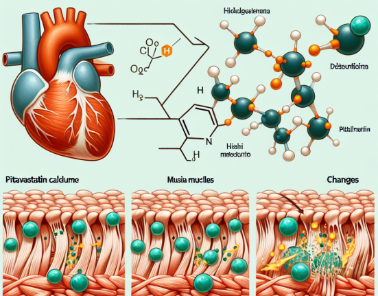 Cómo responde la musculatura pequeña a Pitavastatina cálcica