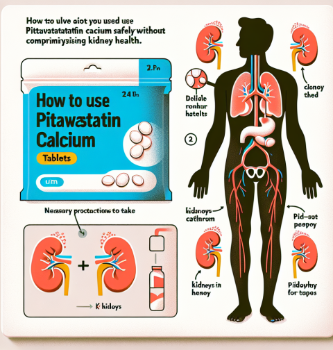 Cómo usar Pitavastatina cálcica sin comprometer la salud renal