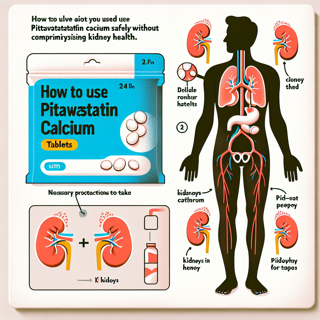Cómo usar Pitavastatina cálcica sin comprometer la salud renal