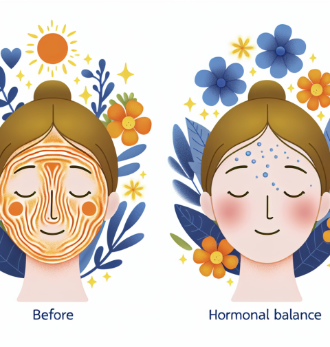Efectos sobre la piel tras usar Estrés y equilibrio hormonal