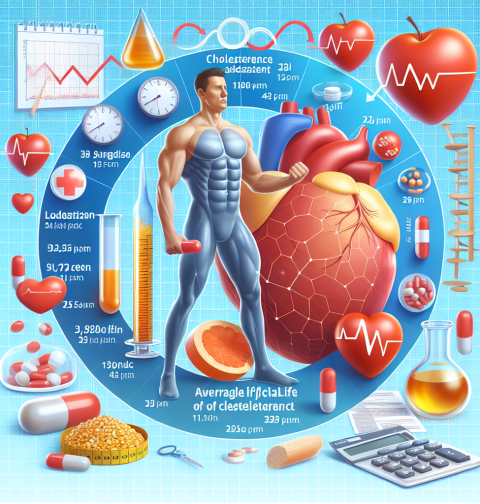 La vida media de Colesterol - agentes reductores y su impacto en el rendimiento