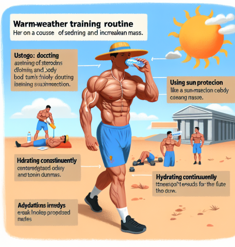 Qué adaptaciones hacer si entrenas en clima caluroso con Cursos de esteroides para secado y modelado corporal (aumento de masa magra)