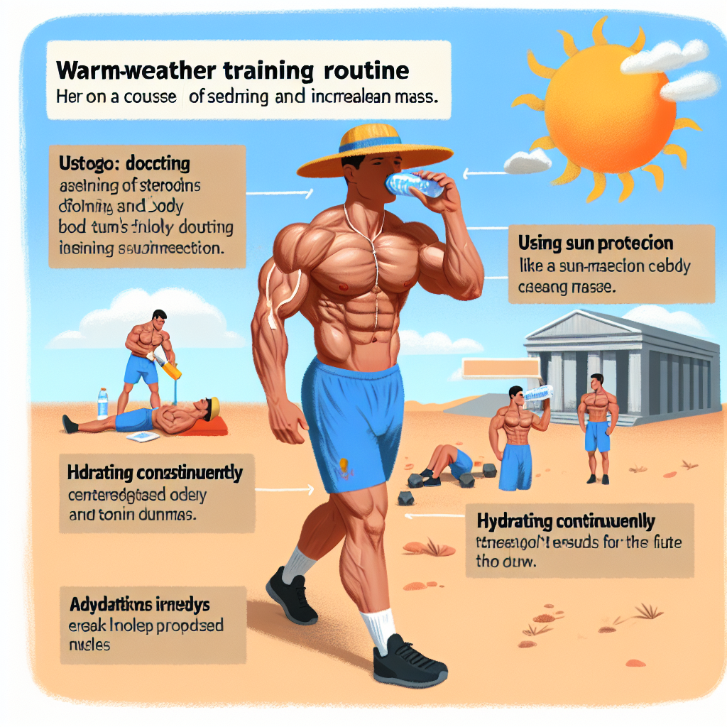 Qué adaptaciones hacer si entrenas en clima caluroso con Cursos de esteroides para secado y modelado corporal (aumento de masa magra)