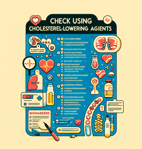 Qué biomarcadores revisar antes de usar Colesterol - agentes reductores