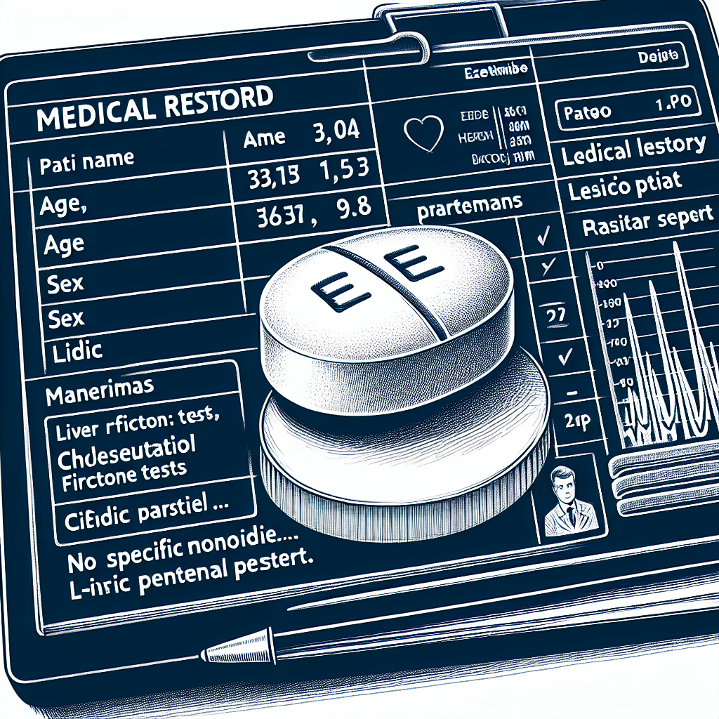 Qué parámetros vigilar en sangre al usar Ezetimiba