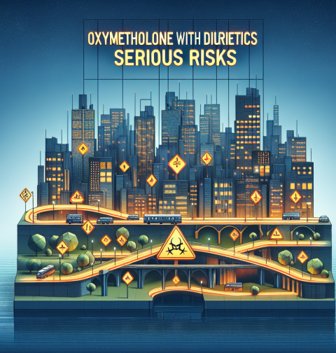 Oximetolona con diuréticos: riesgos serios